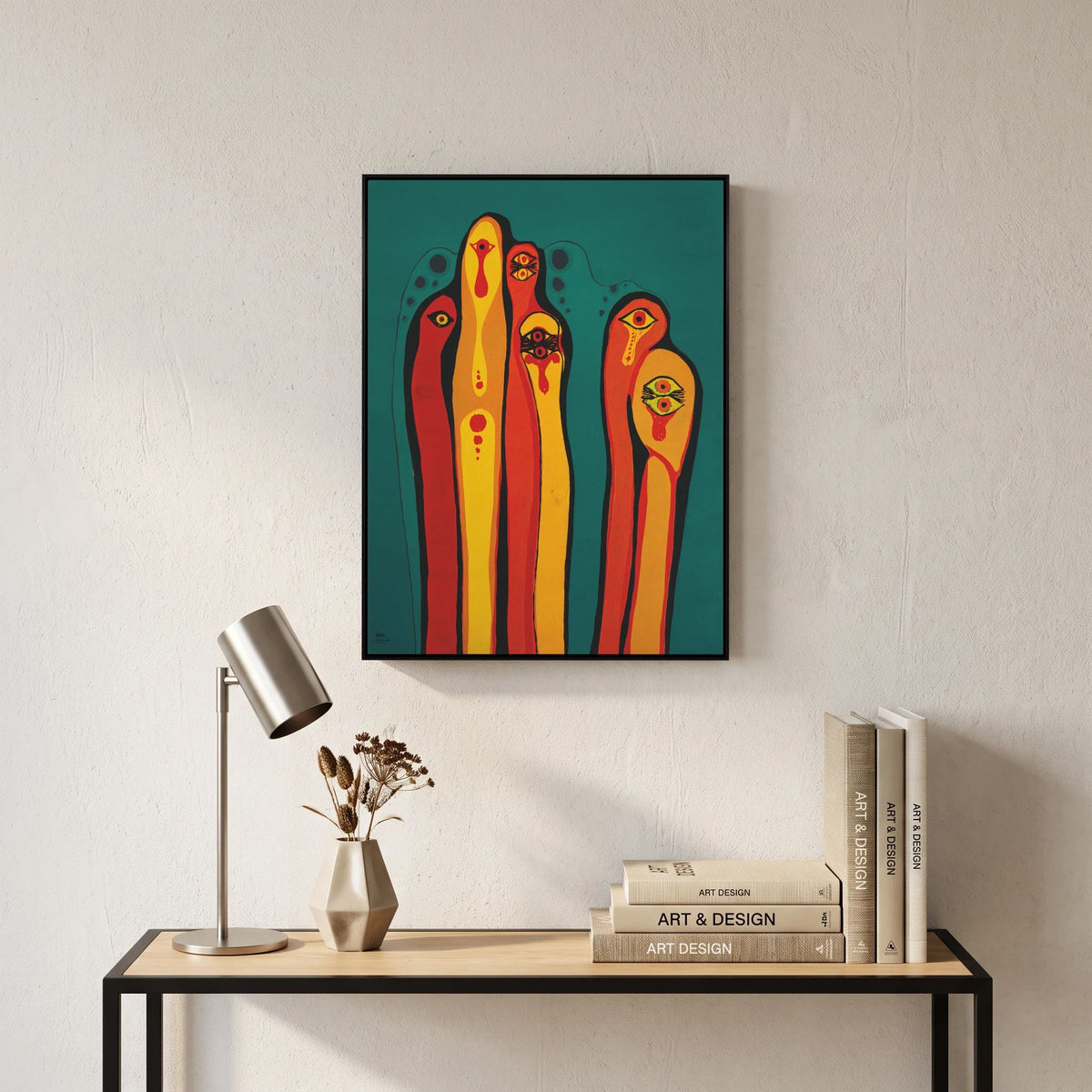 Flokdyr 1967 - Canvas