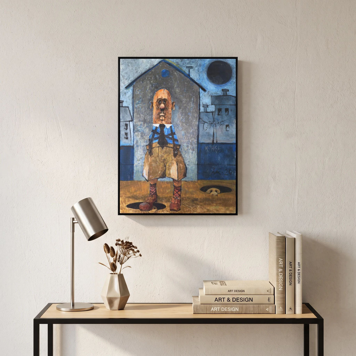 Gårdens Konge - Canvas