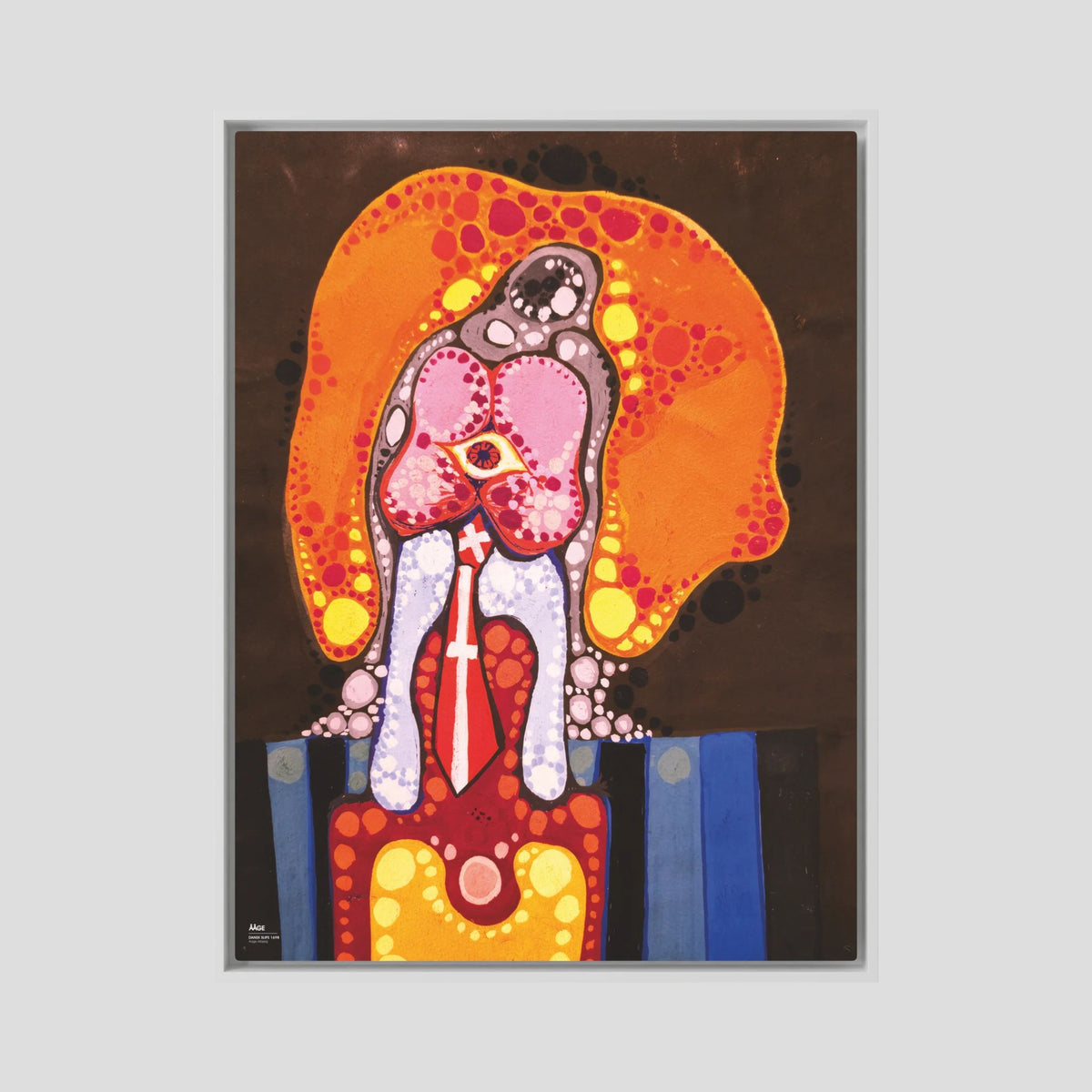 Dansk Slips 1968 – Canvas Lærred Print