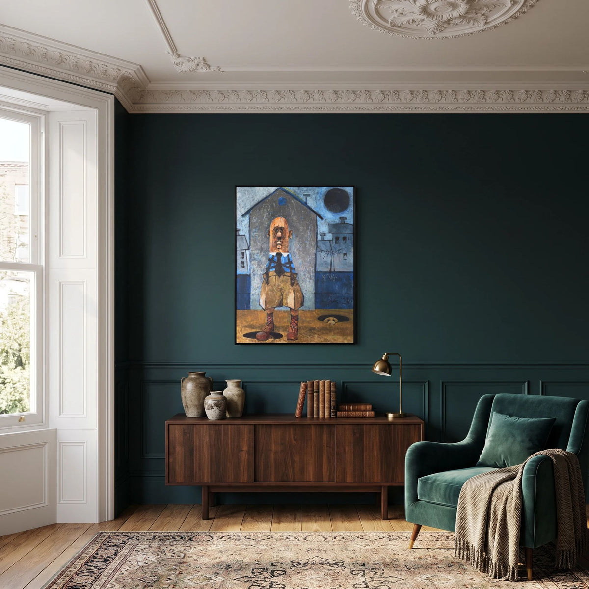 Gårdens Konge - Canvas