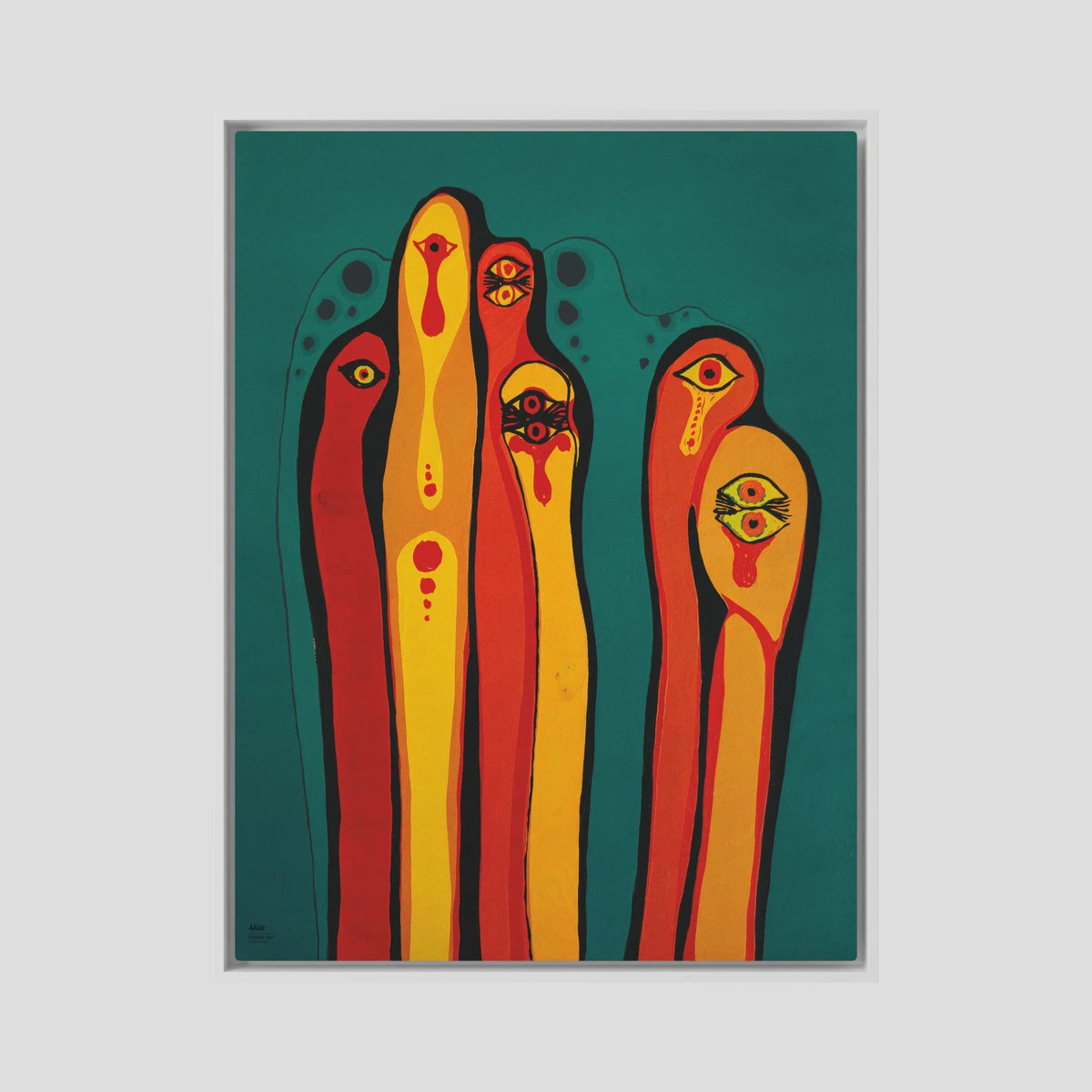 Flokdyr 1967 - Canvas