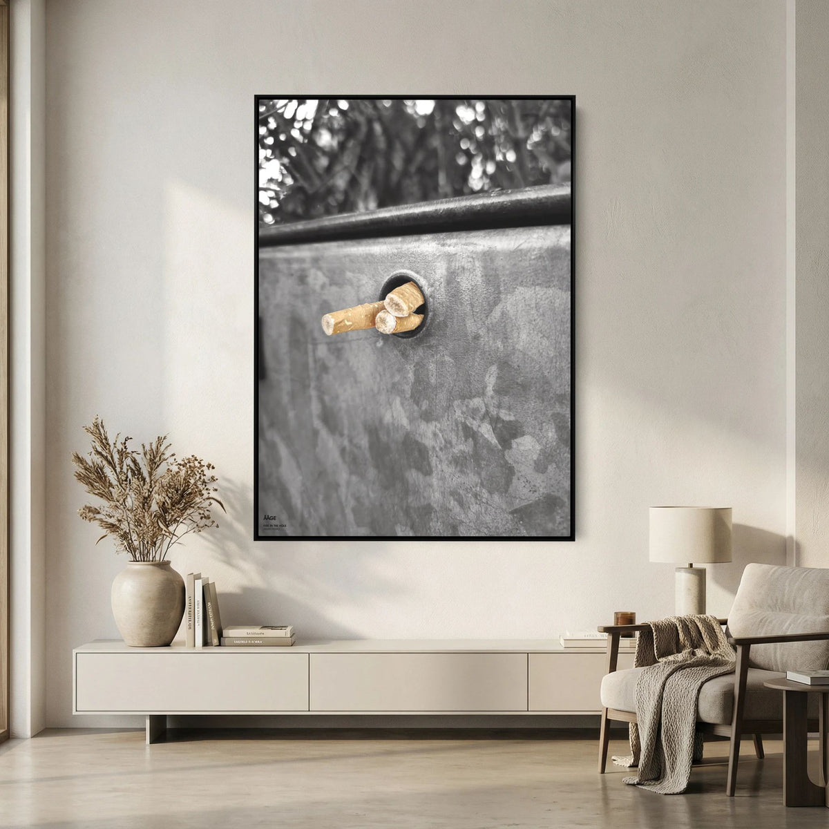 Fire in the hole - Canvas