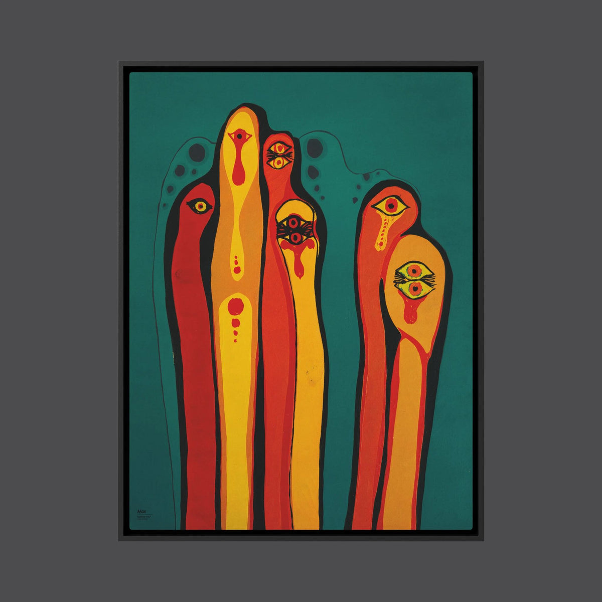 Flokdyr 1967 - Canvas