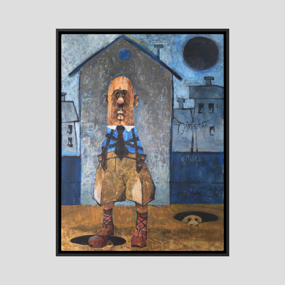 Gårdens Konge - Canvas
