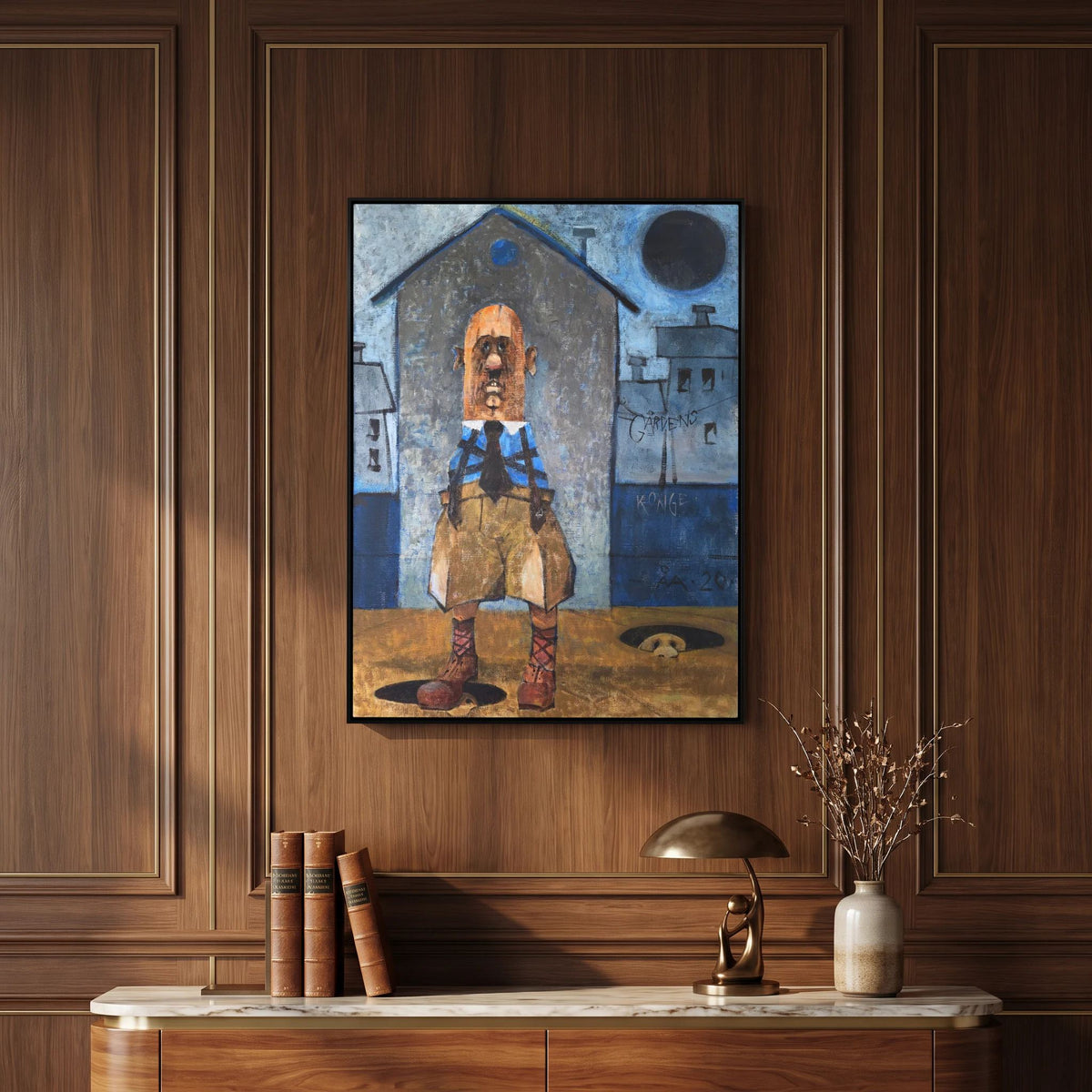 Gårdens Konge - Canvas