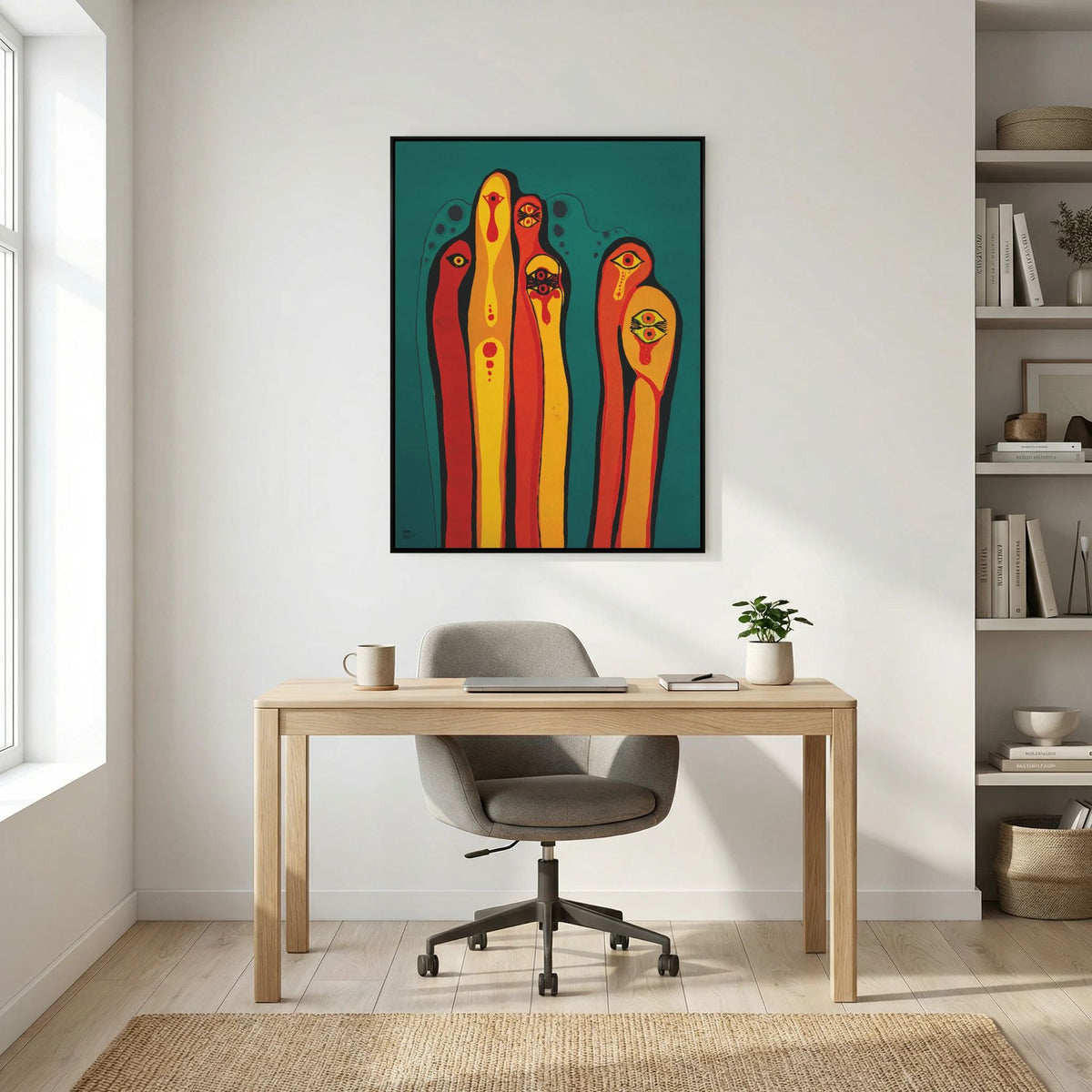 Flokdyr 1967 - Canvas