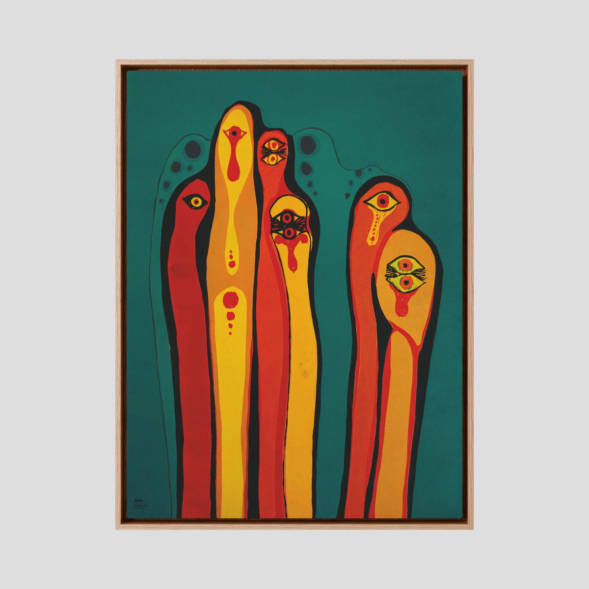 Flokdyr 1967 - Canvas
