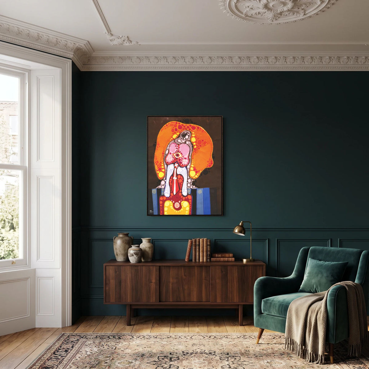 Dansk Slips 1968 – Canvas Lærred Print