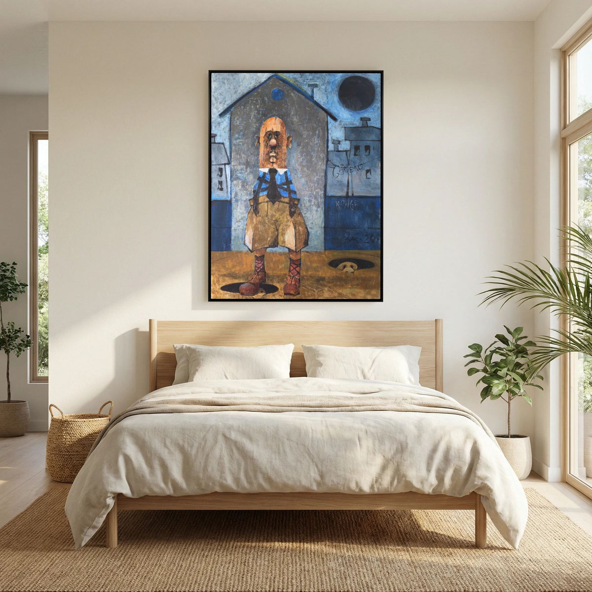 Gårdens Konge - Canvas